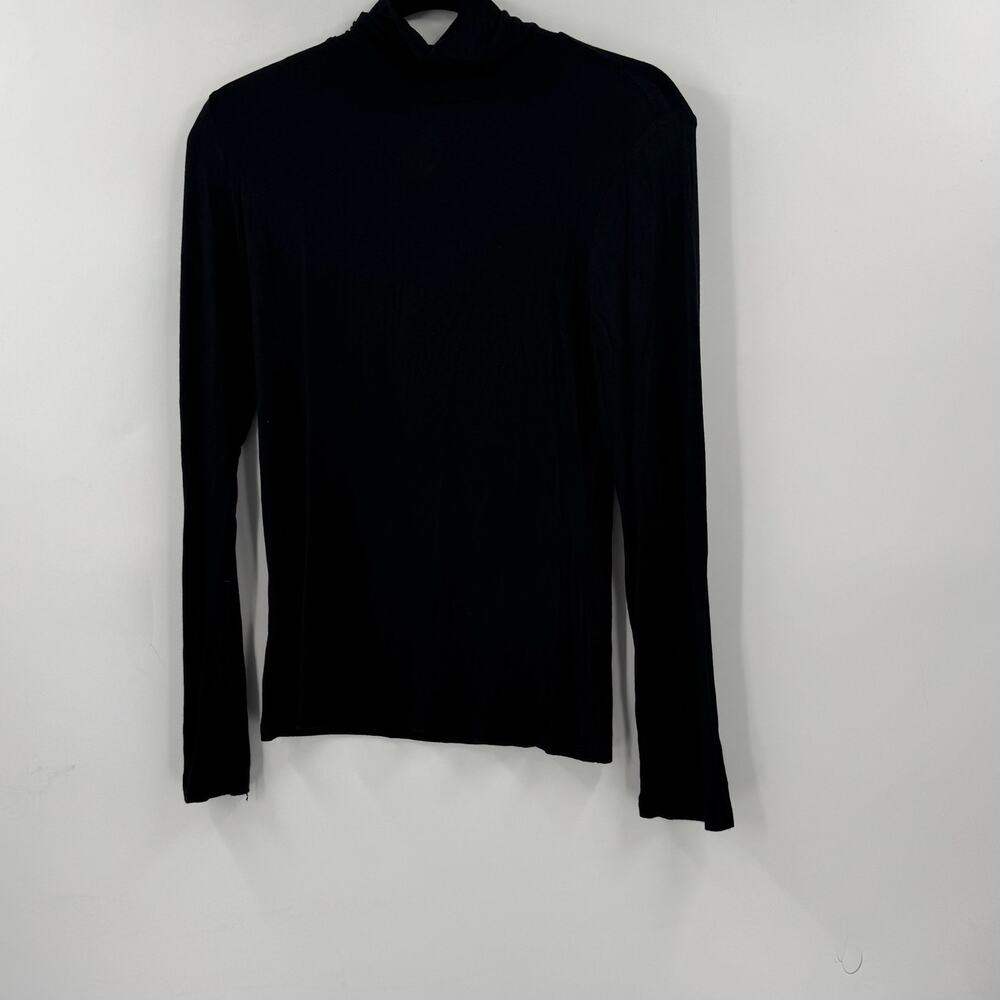 NWOT Active Basic Black Stretchy turtleneck